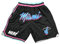 G&F Miami Heat Basketball Sommershorts Fans Swingman Basketballuniform Kurze Hose S-XXL (Size : M)