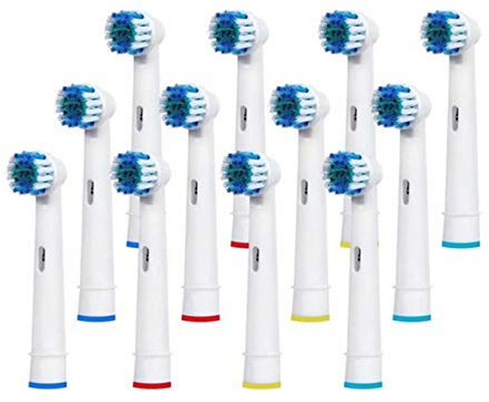 Präzision Aufsteckbürsten Kompatible für Oral B Elektrische Zahnbürsten (12)