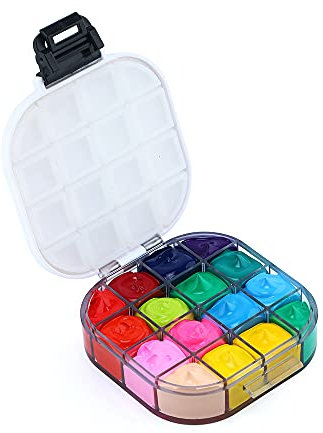 Transon Paint Saver Storage Palette Box 16well Portable Airtight Black