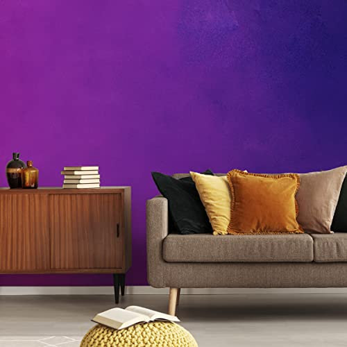 Muralo VLIES FOTOTAPETE 400x280 TAPETE Wandtapeten Violett Ombre Dekor Wohnzimmer Schlafzimmer Moderne Wandbilder XXL Wand Dekoration Abstrakt Luxus Br. 400 cm x Hö. 280 cm
