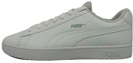 PUMA Unisex Rickie Classic Sneaker, Weiß, kühles Hellgrau, 46 EU