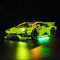 BRIKSMAX 42161 Led Licht für Lamborghini Huracán Tecnica - Kompatibel Mit Lego Technic Bausteinen Modell - Ohne Set