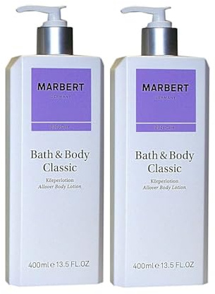 2 x Marbert Bath & Body CLASSIC Körperlotion 400 ml (800 ml)