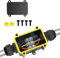IP68 Waterproof Junction Box 2-Way Line Outdoor Waterproof Electrical Cable Connectors Boxes Line M25 Cable Wire Connector Electrical Junction Boxes for 4-12MM Diameter Cable