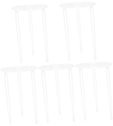 LIFKOME Tasselli Per Torta A Piani Supporti Riutilizzabili Leggeri Bastoncini Per Torte Strati Kit Base Per Torta