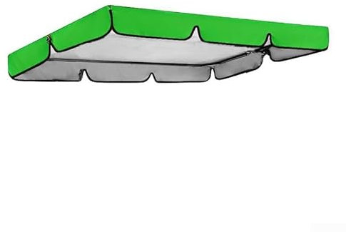 Waterproof Cover, Replacement Canopy Swing Seat Chair, Replacement Canopy For Swing Seat 2 & 3 Seater Swing Cover Top Garden(Green142*120 * 18cm)