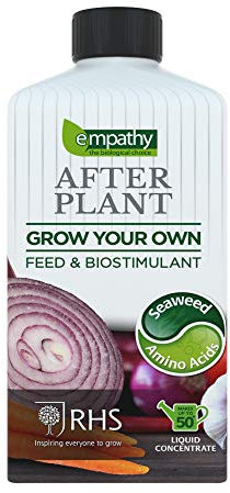 1L After Plant Grow Your Own Feed & Biostimulant - Liquid Feed - Contains Nutrients Specifically Formulated To Benefit Evergreen Plants - Liquid Biostimulant for Thriving Plants