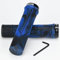 1 Paar Bike Lenker Griffe,Fahrradgriffe,rutschfeste Gummi Fahrrad Griff Griff mit Aluminium Lock,22mm Dämpfung Bike Handgriff,Ergonomisch Griffe Fahrradzubehör für Fahrrad MTB BMX (Blau)
