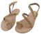 Dasongff Sandales Plates Femme Été Confortable Bohème Élégant Nu Pieds Tongs Sandales de Plage avec Strass Flip Flops Slip-on Décontractées Gladiateur Nu-Pieds pour Vacances Plage
