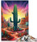 Puzzle 2000 Teile für Erwachsene, Geheimer Kaktus, anspruchsvolles, schwieriges Puzzle, 27,56 x 39,37 Zoll, gutes Geschenk, geeignet für Teenager ab 14 Jahren