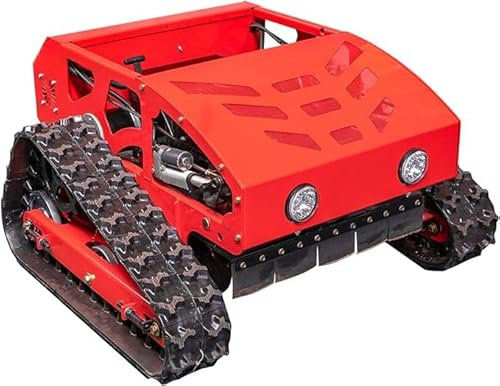 HENGWANG Remote Control Lawn Mower Electric Start 45° Climbing Adjustable Mowing Height Four-Wheel Drive All Terrain Grass Cutter Yard Mower (HW-224-55)