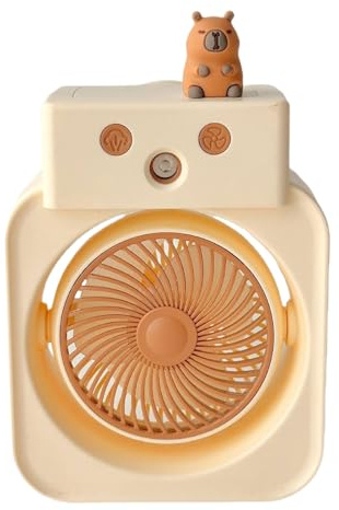 Fan Portable - Mini Main Portable | Charger Portable | Fan Personnel Rechargeable | Mini-fans De Main Électriques Pour Les Voyages De Plage À L'extérieur Petit Humidificateur De Refroidissement