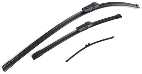 WWMOZ Autowischer,Auto Wischerblätter,für BMW X3 X3M G01 2018-2023,Extrem leise Langlebig Wetterfest Scheibenwischerblätter,Autozubehör