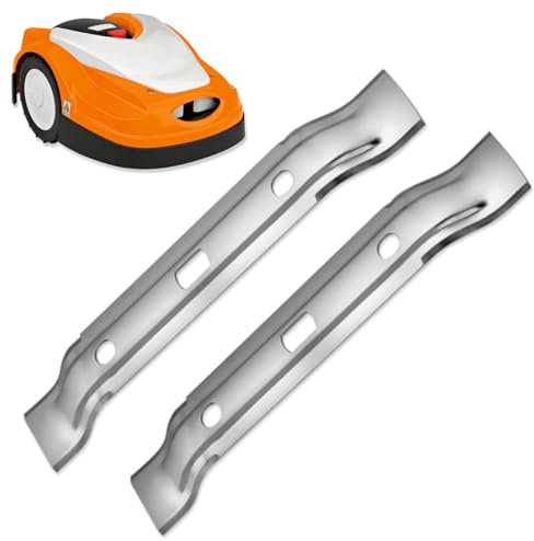 Messerklingen 2 Stück passend für Stihl Mähroboter iMOW RMI 422.0 422.1 522 passend für VIKING MI 422 20cm
