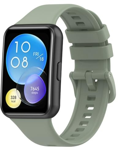 Ersatzarmband Kompatibel mit Huawei Watch Fit 2 /Fit 2 Active /Fit2 Classic/Watch Fit2 Elegant Armband, Weiches Uhrenarmband Sports Watch Armbänder für Damen Herren