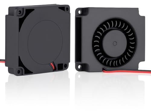 Super Print 4010 Blower Fan DC 12V,40mm x 40mm x 10mm Dual Ball Bearing Brushless 3D Printers Hotend Cooling Turbo Fans.(2PCS)