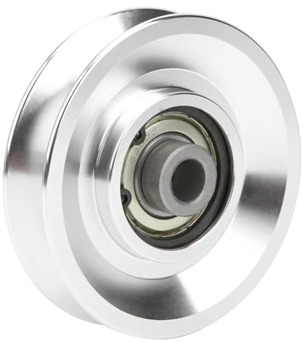MechKit Seilrolle Umlenkrolle für Fitnessgeräte, Aluminiumlegierung Riemenscheibe für Gym Krafttrainingsgerät (Durchmesser 80mm)