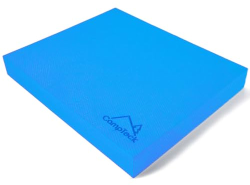 CampTeck Balance Foam Pad - Lightweight Non-Slip for Stability, Strength, Yoga Support & Core Training