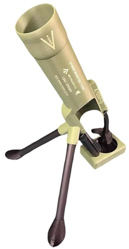 Bier Mörser Bierflaschenöffner im Mörser-Design,Automatischer Kronkorkenauswurf mit Druckmechanismus,Beer Bottle Mortar Bottle Opener witziger (Khaki)