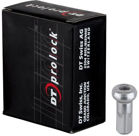 DT Swiss ProLock Versteckte Brustwarzen, 2 x 12 mm, Legierung, 100 Stück