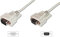 DIGITUS Cavo seriale - D-Sub 9 a D-Sub 9 - maschio a femmina - 3,0 m - cavo di prolunga - beige