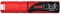 Uni-Ball 186421 - Fenster- & Kreidemarker UNI CHALK PWE-8K, 8 mm, Keilspitze, rot