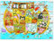 Goki 57557 - Puzzle - Leben auf der Arche Noah