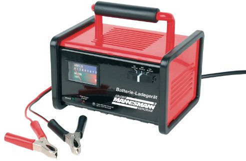 Brüder Mannesmann Batterie Ladegerät, 6 und 12 Volt, 2/8 Ampere RMS | M12720