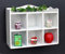 DanDiBo Setzkasten Wandregal 12020 Regal 40 cm Vintage Shabby Landhaus Küchenregal Weiß