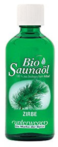 Unterweger Bio Saunaöl Zirbe 100 ml - (AT-BIO-301)