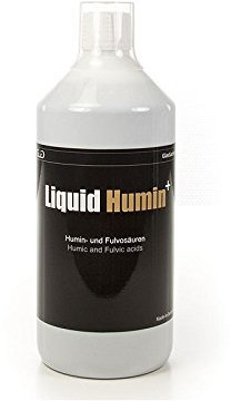 GlasGarten Liquid Humin+ | 1 L/ 1000ml – Huminstoffe in der Flasche. Verbesserung des Immunsystems der Tiere & Stabilisierung des pH-Werts - Schutz vor pH-Sturz