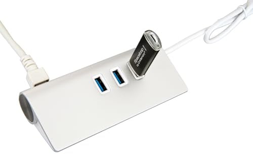 EXSYS EX-1132-N USB 3.0 HUB mit 3 Ports und 1GB LAN