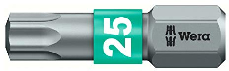Wera 867/1 BTZ TORX Bits, TX 25, Länge 25 mm