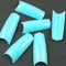 500 pcs New Professional French false nails for acrylic nail art tips design decoration Blue