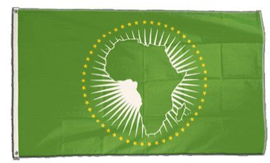 Flagge Afrikanische Union AU - 90 x 150 cm