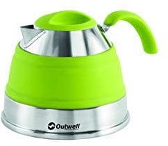 Outwell Collaps Wasserkessel 1,5 Liter grün, 14.5 x 16.5 x cm, 1.5 Liter