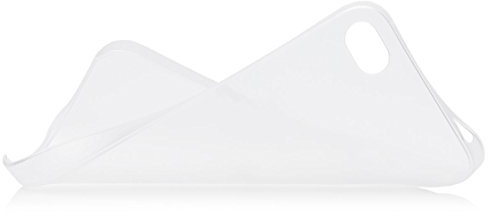 iCues Apple iPhone 4/4S | Zero Matt Case Weiss | [Display Schutzfolie Inklusive] Extra Leicht sehr Dünn Transparent Klarsichthülle Durchsichtig Klare Klarsicht Schutzhülle Hülle Cover Schutz