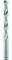 alpen Spiralbohrer HSS Cobalt, kurz, DIN 338 RN, Durchmesser 6.5 mm, L1 101 mm, L2 63 mm, 62300650100