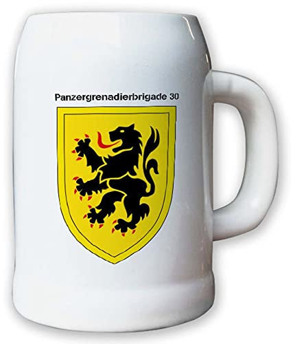 Krug/Bierkrug 0,5l -28.Bierkrug Panzergrenadierbrigade 30 PzGrenBrig #12992
