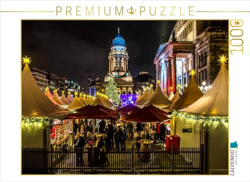 CALVENDO Puzzle Weihnachtsmarkt auf dem Gendarmenmarkt | 1000 Teile Lege-Größe 64 x 48 cm Foto-Puzzle für glückliche Stunden