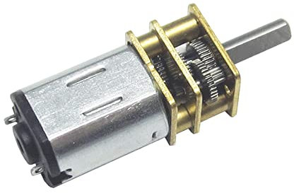 CHANCS N20 Petit moteur DC avec boite de vitesse 3V 30RPM longueur de l'arbre 10mm Petit moteur pour les jouets Robot Roue DIY