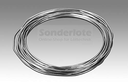 Aluminium Hartlot AlSi-Aluminiumlot, Hartlot für Alu mit Flussmittel Abm. 1,6 x 1.000 mm