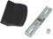 MS Beschläge Balkontür-Set Balkontürgriff Balkontürschnäpper mit Gegenstück Universalschnäpper Ziehgriff Terrassentürgriff Türgriff (Braun - RAL8019)