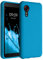 kwmobile Hülle kompatibel mit Samsung Galaxy Xcover 5 Hülle - weiches TPU Silikon Case - Cover geeignet für kabelloses Laden - Karibikblau