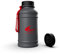 Daikoku - Botella de Agua de Acero Inoxidable 1.3L | A Prueba de Fugas | Aislamiento Térmico de Doble Pared | Perfecta para Gimnasio, Senderismo y Viajes | Gris