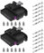 eMagTech 2 X 6-poliger Auto-Rücklicht-Rücklichtstecker 61132359993. Kompatibel mit BMW 1er, 2er, 3er, 4er, F20, F21, F22, F23, F28, M2, F30, F31, F32, F33, F36. 6-poliger Elektrischer Stecker