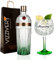 Gin Tanqueray N. 10 Grapefruit Rosemary con Bicchiere Coppa da Gin Originale Tanqueray in Omaggio - 45,3% Vol. 1000 ml