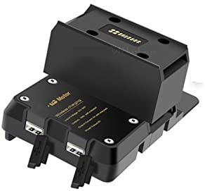 Support De Navigation Moto BMW R1200RT R1250RT R 1200 1250 RT 2014-2020 avec USB et Téléphone Portable GPS - Charge sans Fil (Taille : Wireless and USB)