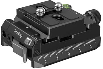 SMALLRIG Mount Plate Kit with Top Plate for Arca-Swiss and Bottom Plate for Manfrotto-Type, Compatible with DJI RS Series - 4234