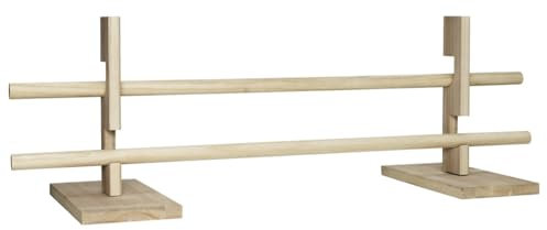 Panduro Hobby Horse | Cavaletti Hindernis für Steckenpferd | Unbemalt | 30 cm x 92 cm